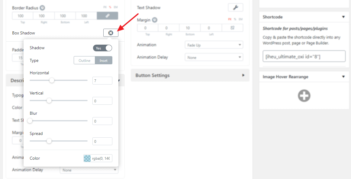 Box Shadow Image Hover Ultimate